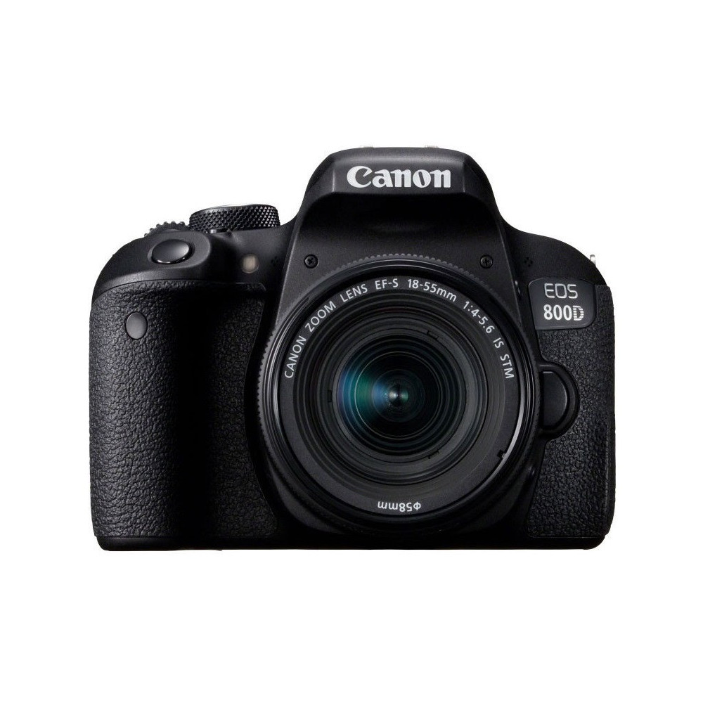 Appareil Photo Reflex Numérique Canon EOS 800D + Objectif 18-55 IS STM