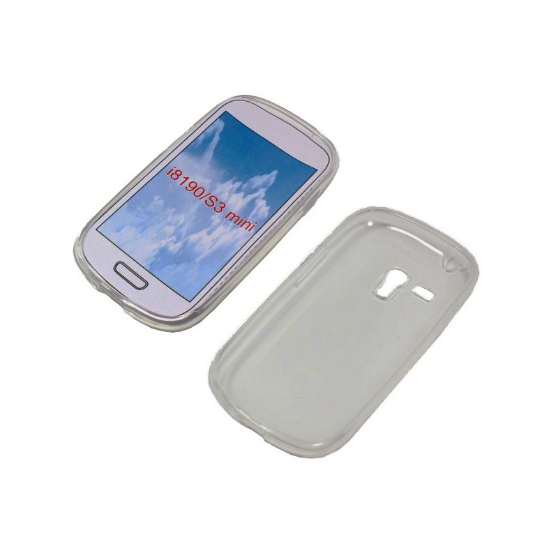 Coque en Silicone Transparente Pour Samsung Galaxy S3 Mini 