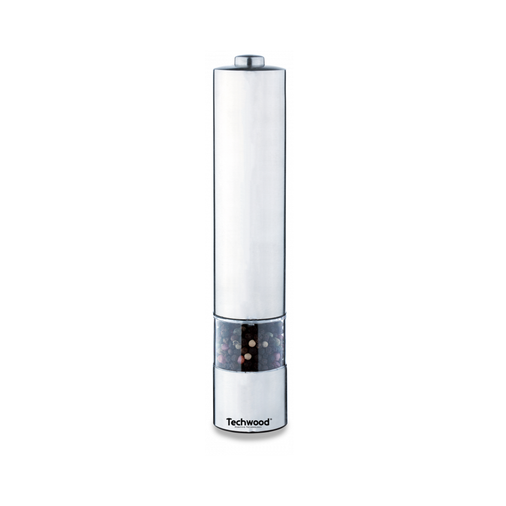 Moulin Electrique Sel et Poivre Inox Techwood