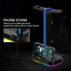 Support pour Casque Havit TH650 RGB / Double Suspension / 2 USB
