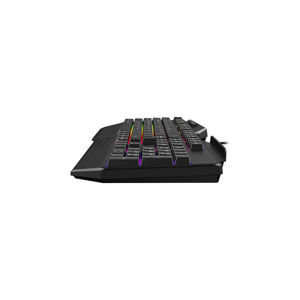 Clavier Gaming Havit KB488L / RGB / Noir