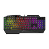 Clavier Gaming Havit KB488L / RGB / Noir