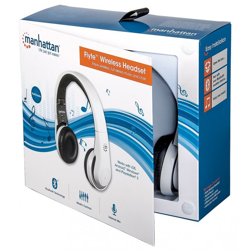 Casque sans fil Manhattan Flyte Pliable