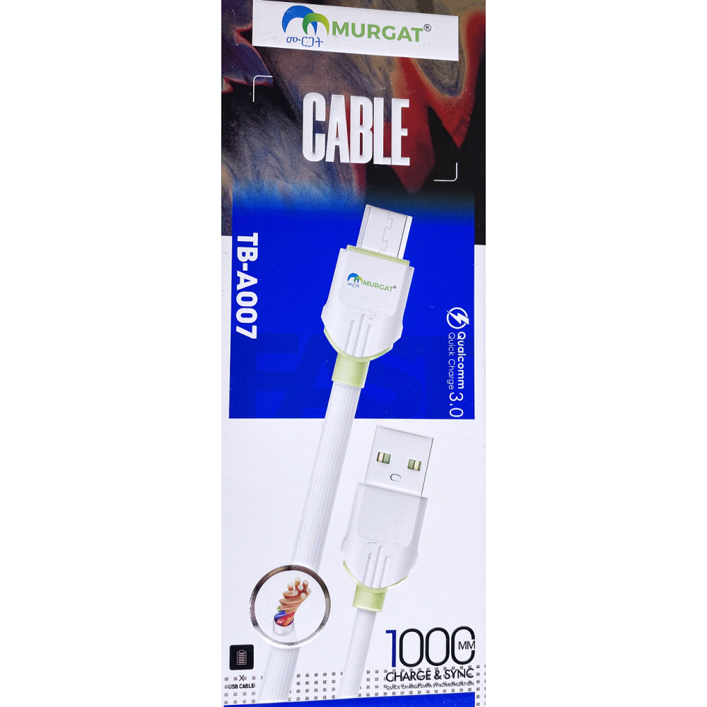 Câble Murgat TBA007 Micro USB / 1 m