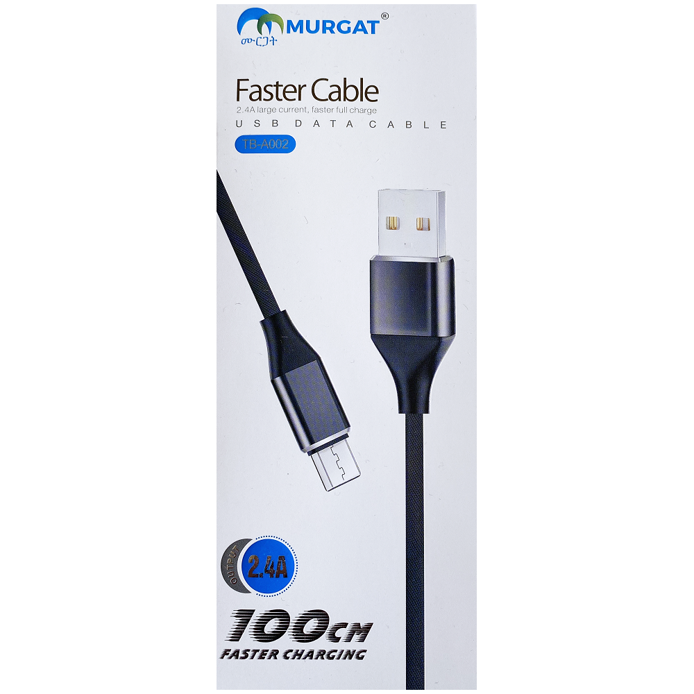 Câble Murgat TBA002 Micro USB / 2.4 A