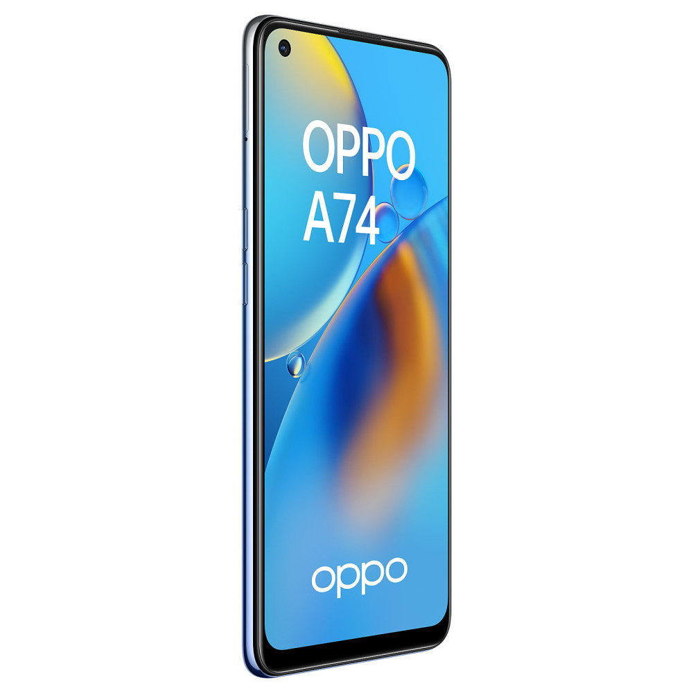 Smartphone Oppo A74 / 4G / 128 Go / 4G / Double SIM / Bleu
