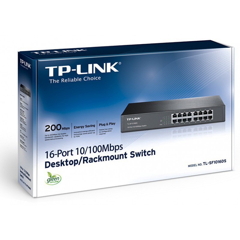 Switch TP-Link 16 ports 10/100 Mbps