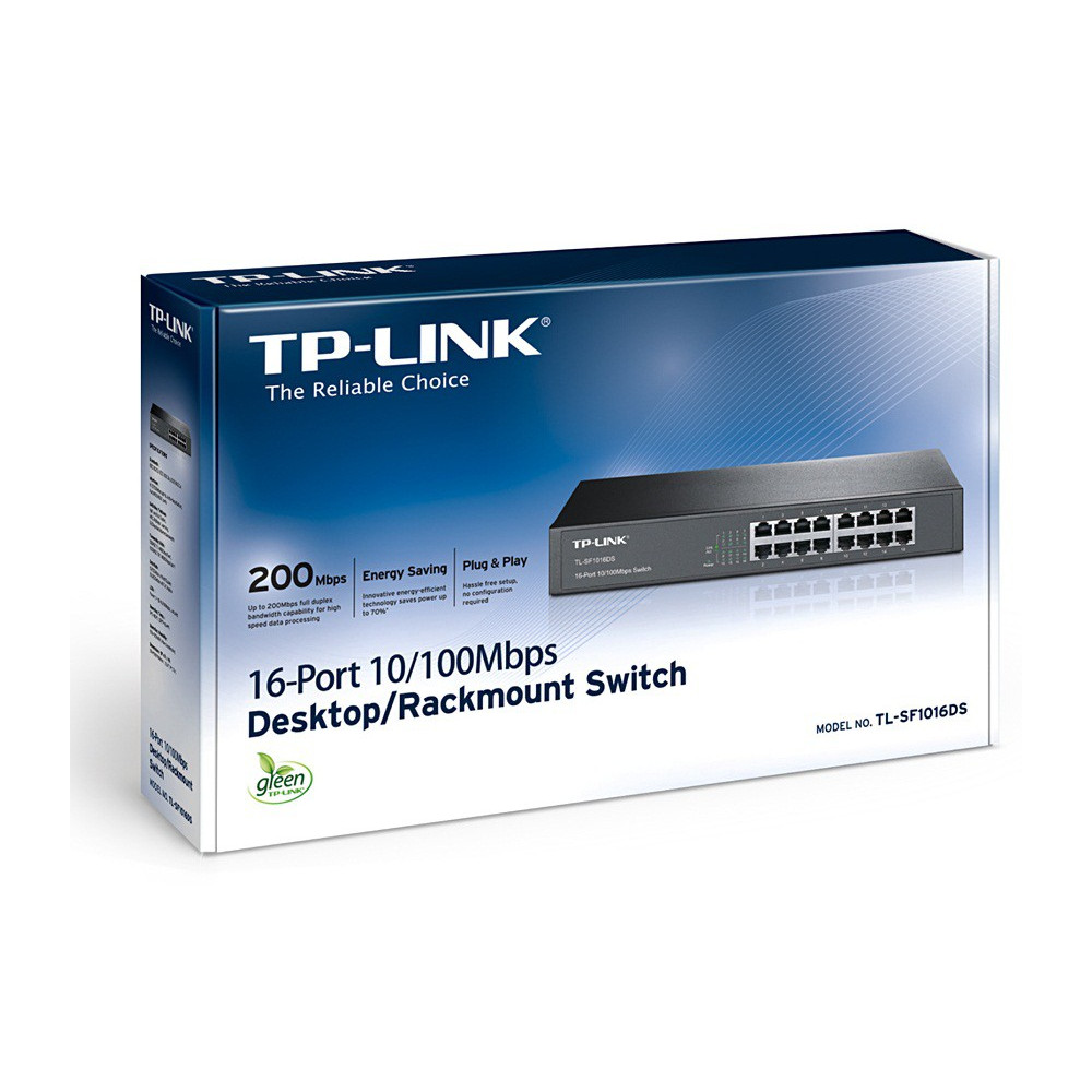 Switch TP-Link 16 ports 10/100 Mbps