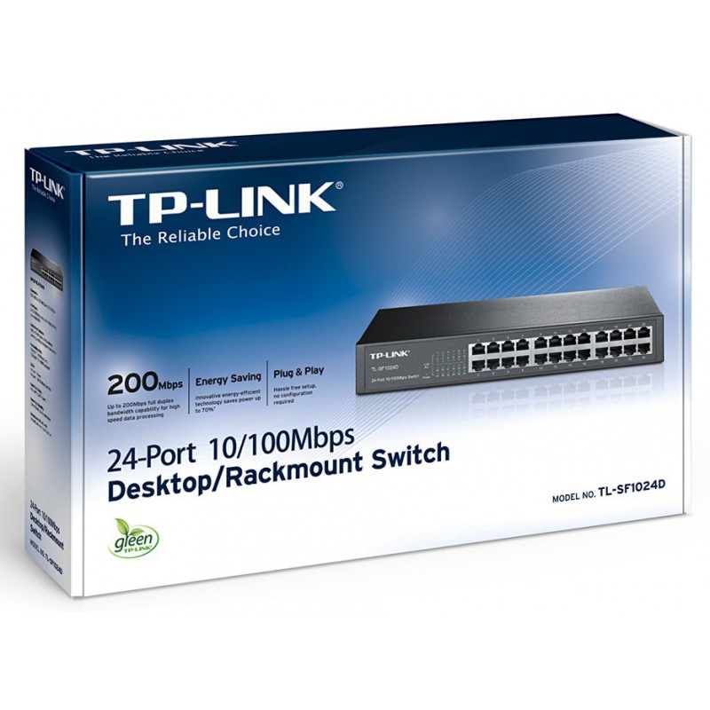 Switch TP-Link 24 ports 10/100Mbps image 0
