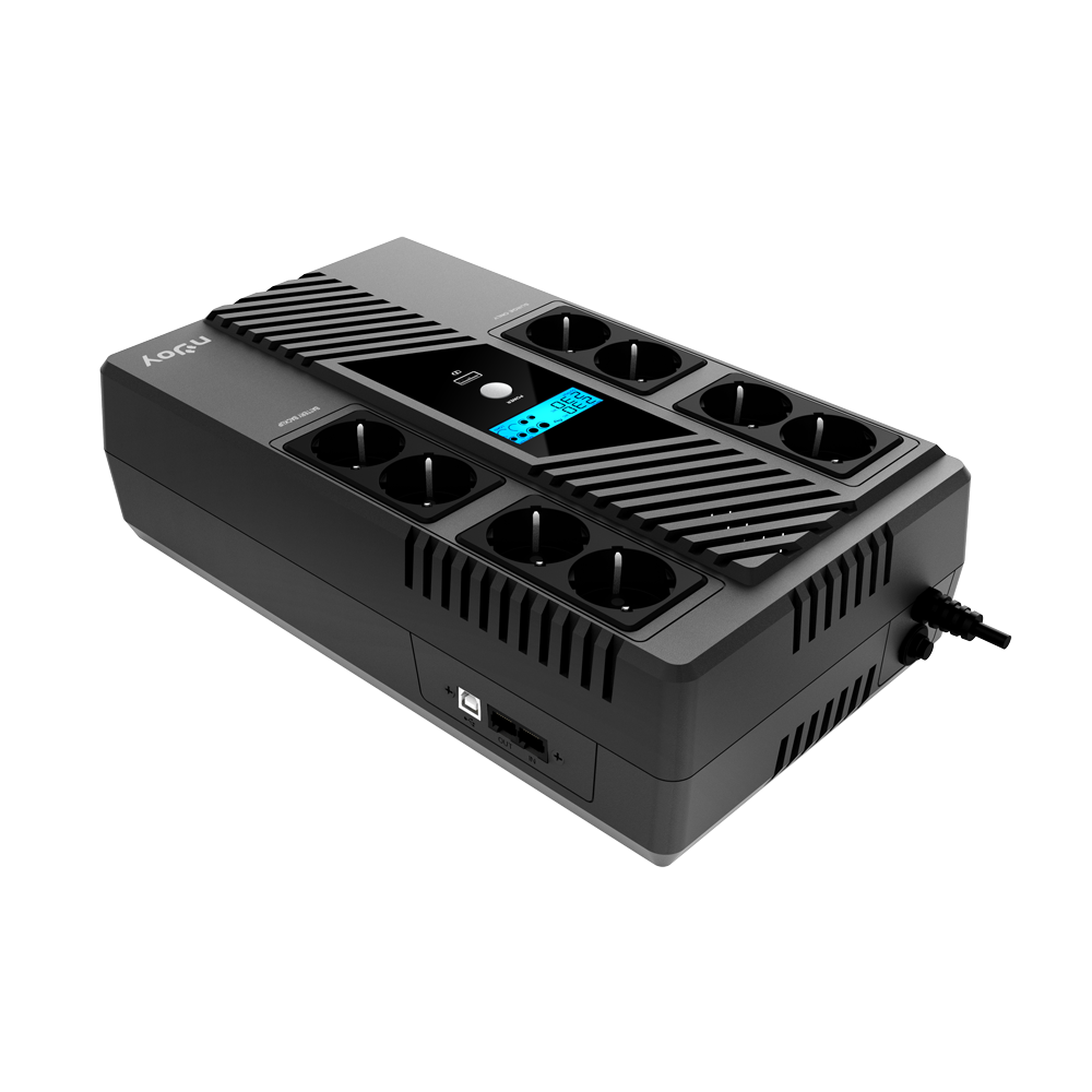 Onduleur Inline NJoy Token 800 / 480 W / 8 Prises