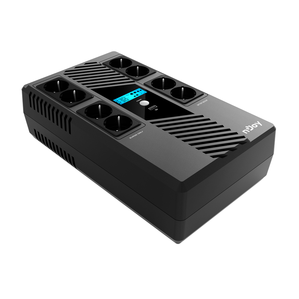 Onduleur Inline NJoy Token 800 / 480 W / 8 Prises