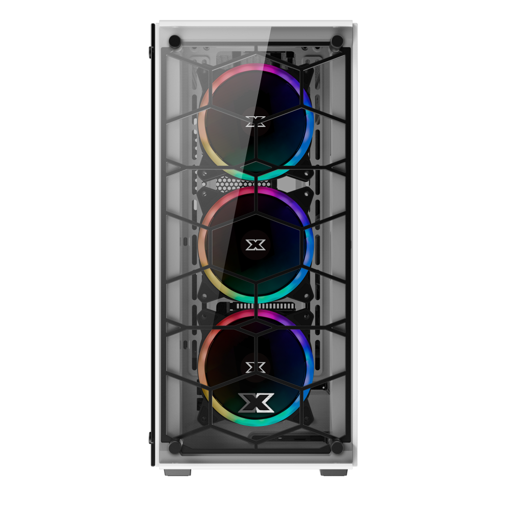 Boîtier Gamer Xigmatek Venom X Artic Moyen Tour RGB