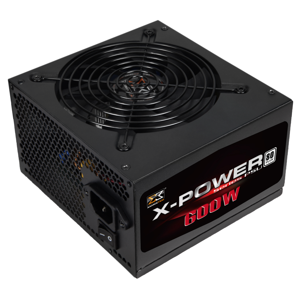 Boite d'alimentation ATX Xigmatek X-Power 600W / 80PLUS White
