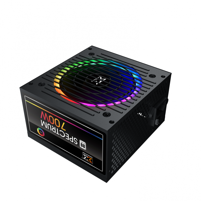 Boite d'alimentation Gamer Xigmatek Spectrum 700W RGB / 80+ White