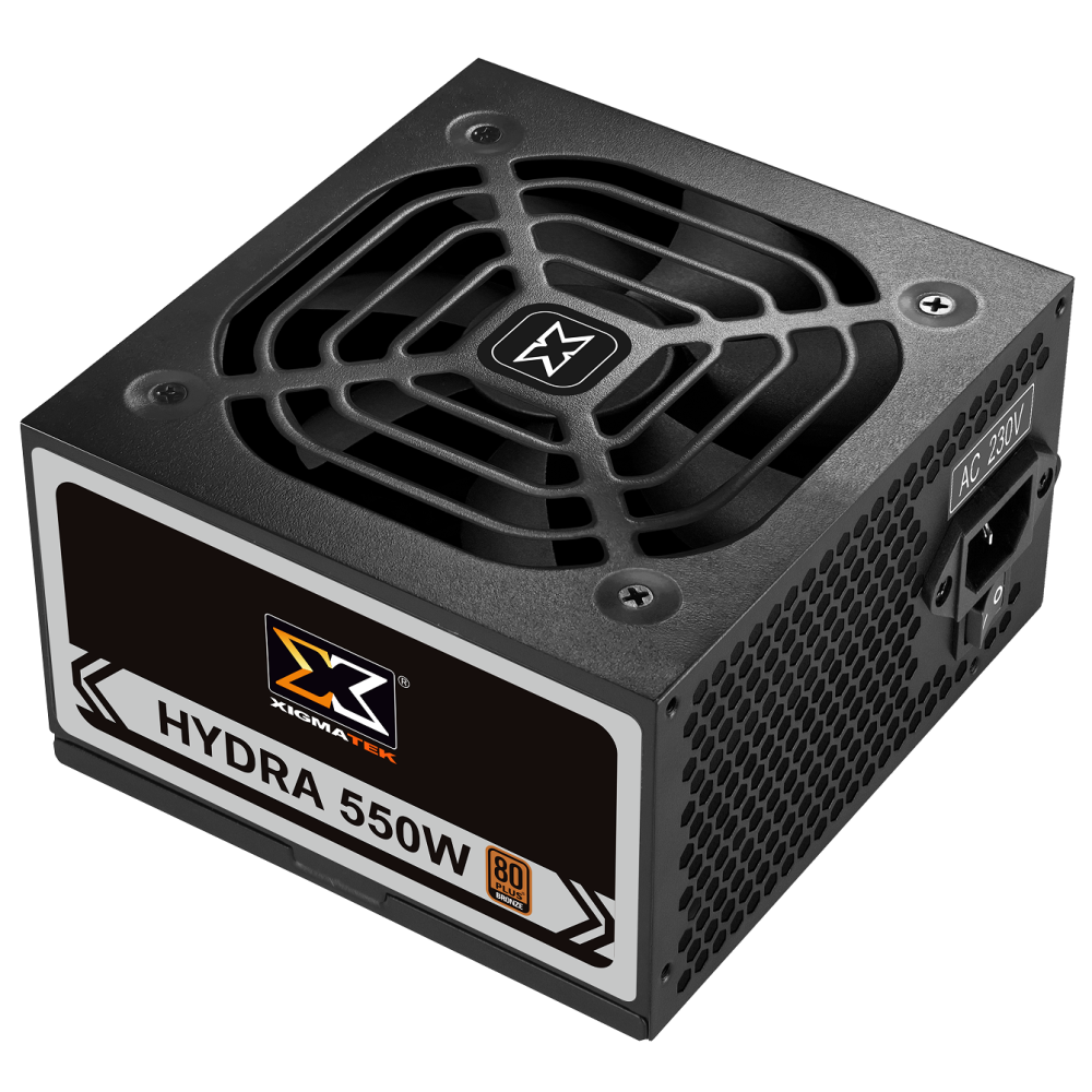 Boite d'alimentation Gamer Xigmatek Hydra 550W / 80PLUS Bronze