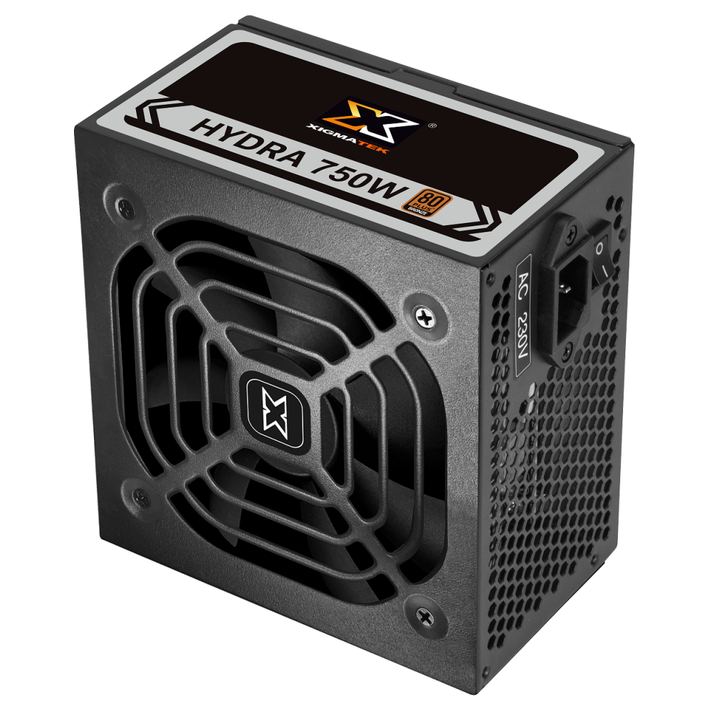 Boite d'alimentation Gamer Xigmatek Hydra 750W / 80PLUS Bronze