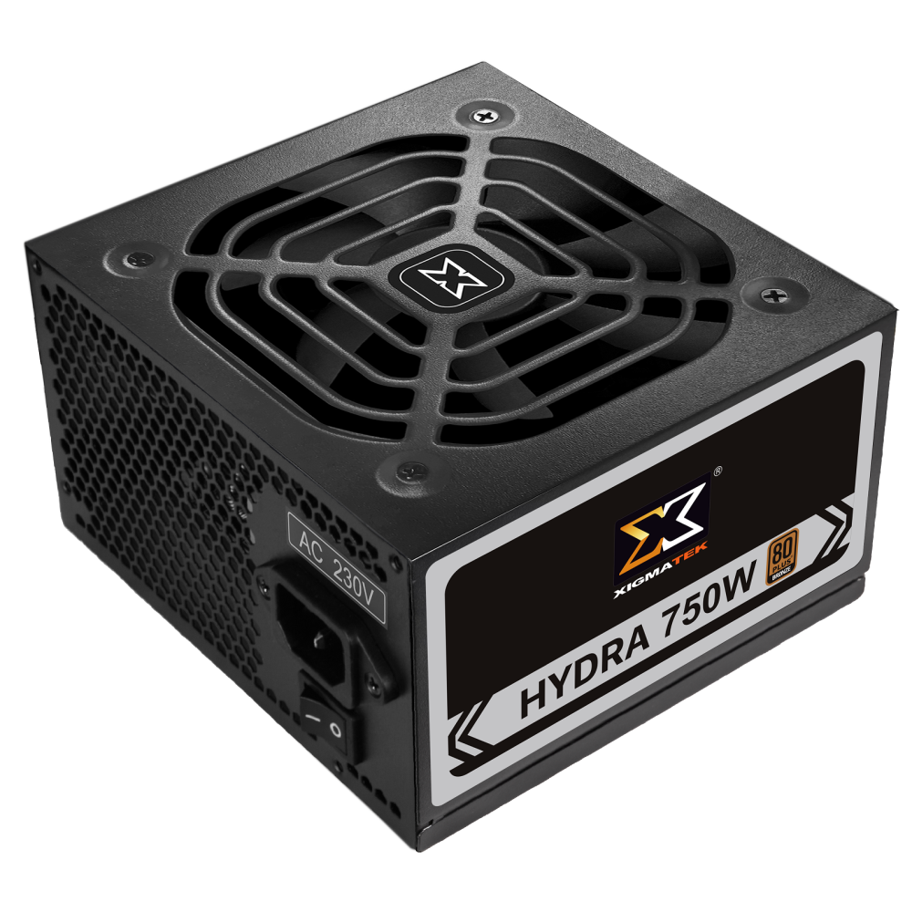 Boite d'alimentation Gamer Xigmatek Hydra 750W / 80PLUS Bronze