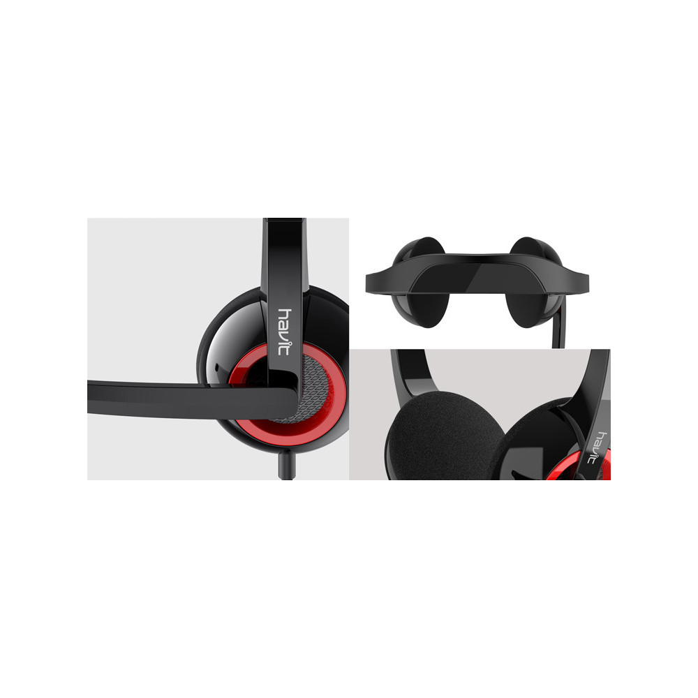 Casque Micro Havit H202D Noir