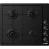 Plaque de cuisson Candy CHW6LBB / 4 Feu / Noir