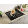 Plaque de cuisson Candy CHW6LBB / 4 Feu / Noir