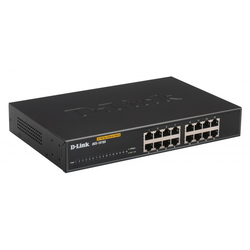 Switch 16 ports 10/100Mbps 