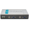 DKVM-4U Switch 4 ports clavier-écran-souris avec câbles intégrés USB