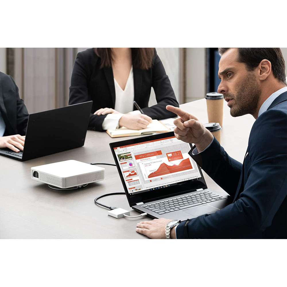concentrateur Lenovo USB-C 3-en-1