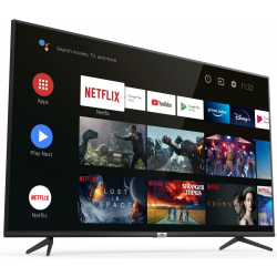 tv TCL 55" uhd 4k smart tv android
