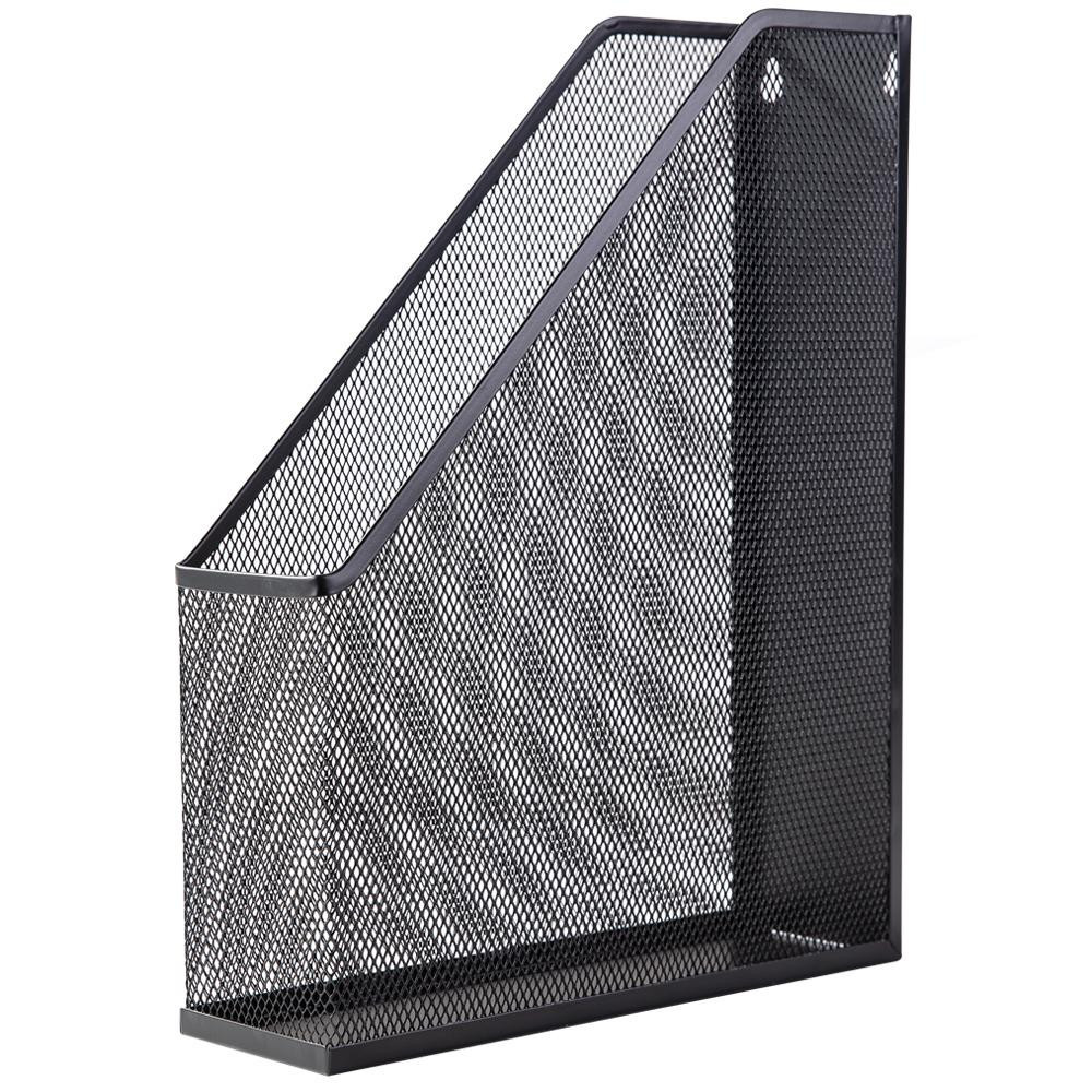 Porte-revues en métal Deli E9186 / Noir