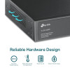 Switch de bureau rackable Gigabit Easy 24 ports PoE +  RJ45 10/100/1000 Mbps avec 2 emplacements SFP