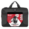 Sacoche Port Designs PREMIUM pour Pc Portable 14" / 15.6" / Noir + Souris Sans fil