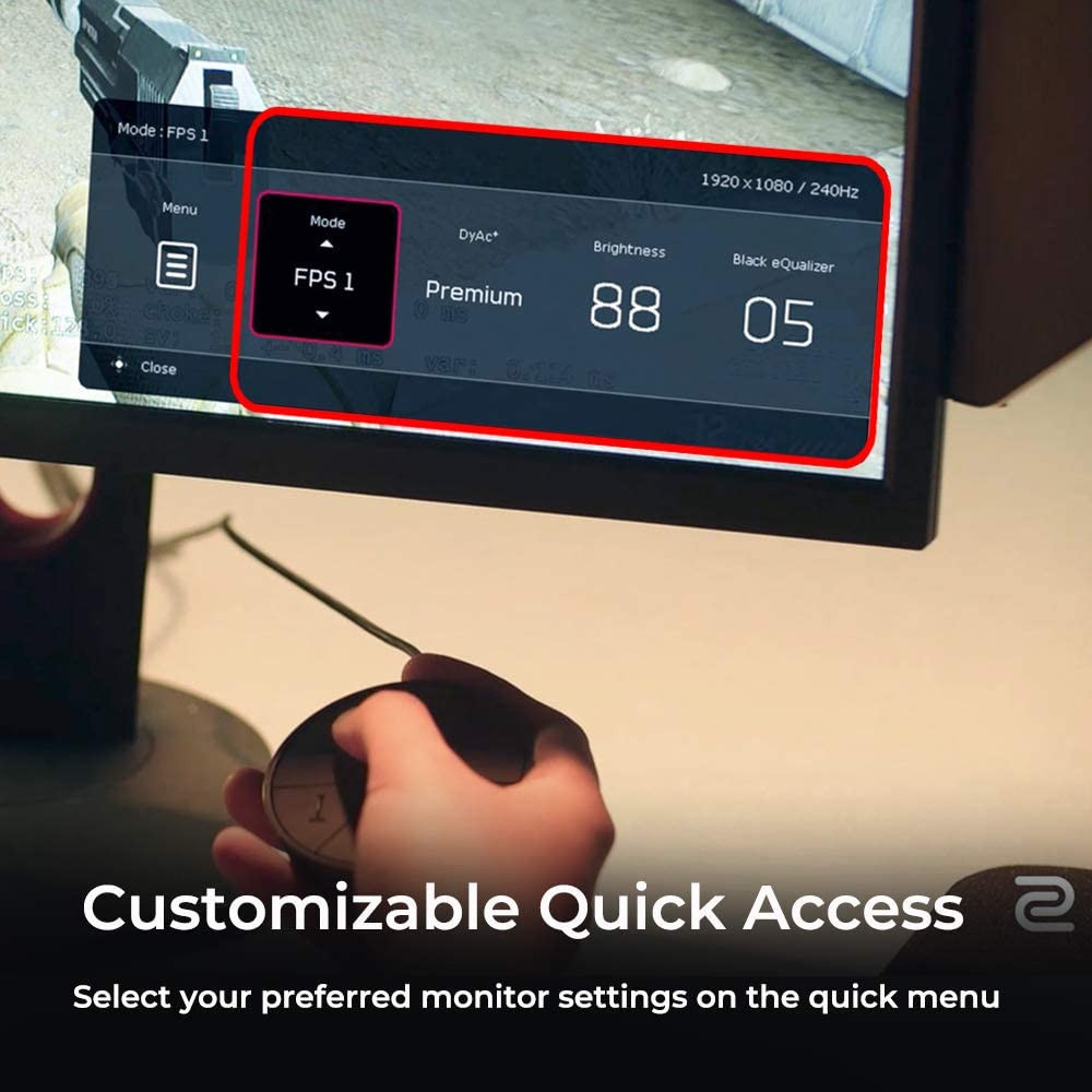 Ecran Gaming BenQ Zowie XL2546K / 24.5" Full HD 240 Hz