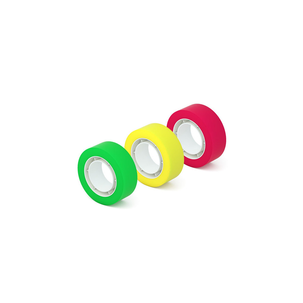 Pack 3 Rubans de papeterie ErichKrause Highlighter 18mmх20m