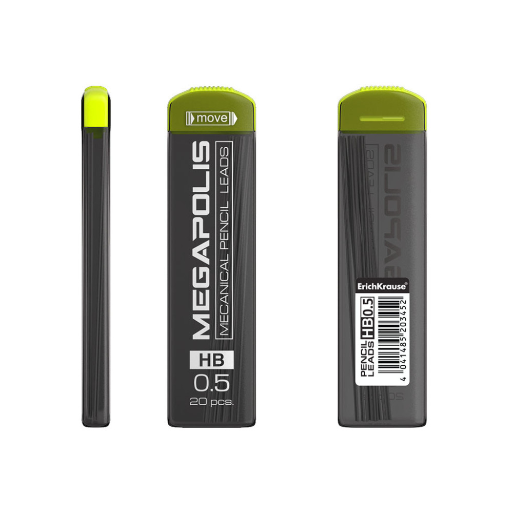 Recharge Porte-Mines ErichKrause MEGAPOLIS 0.5mm