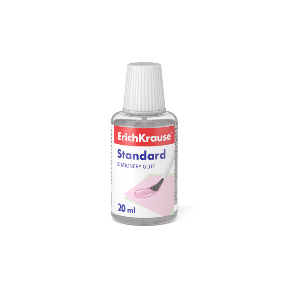 Colle Bureautique ErichKrause avec pinceau 20 ml