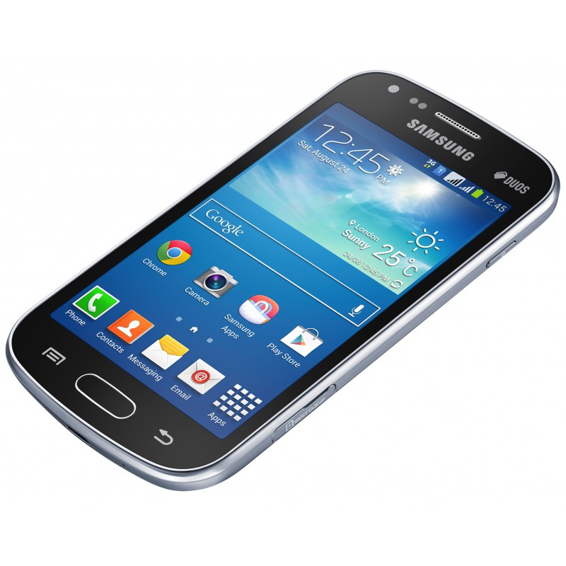 Téléphone Portable Samsung Galaxy S Duos 2 / Double SIM / Noir