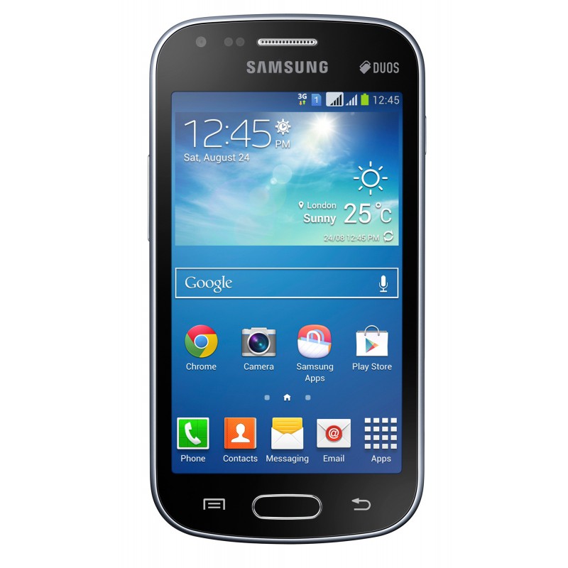 Téléphone Portable Samsung Galaxy S Duos 2 / Double SIM / Noir