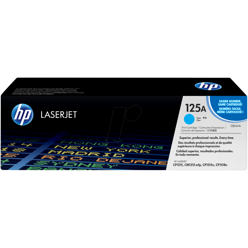 consommables  toner hp jaune cb542a