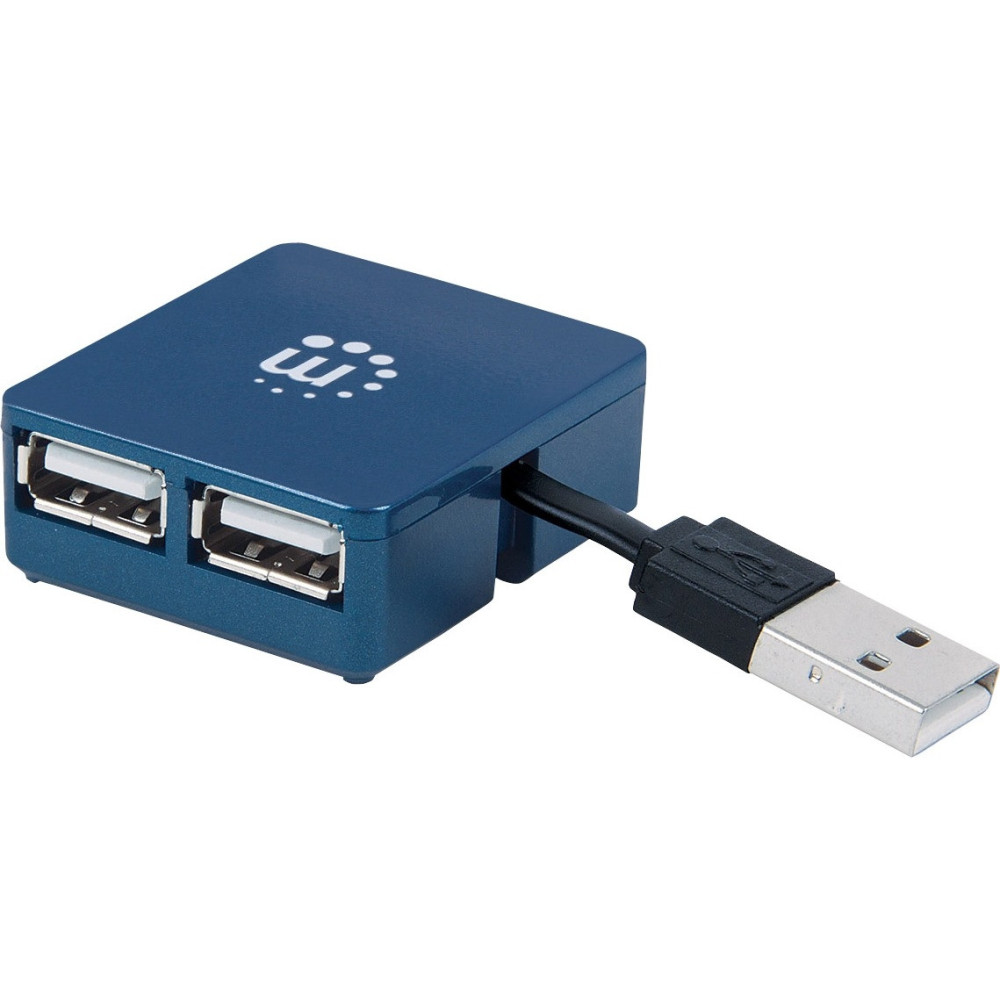 Micro Hub USB MANHATTAN 4 Ports USB 2.0