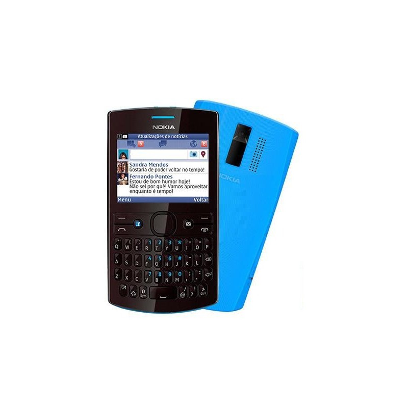 Téléphone Portable Nokia Asha 205 / Double SIM / Noir