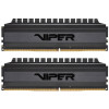Barrette Mémoire Gamer Patriot Viper 4 Blackout 16 Go (2x 8Go) DDR4 3200 Mhz