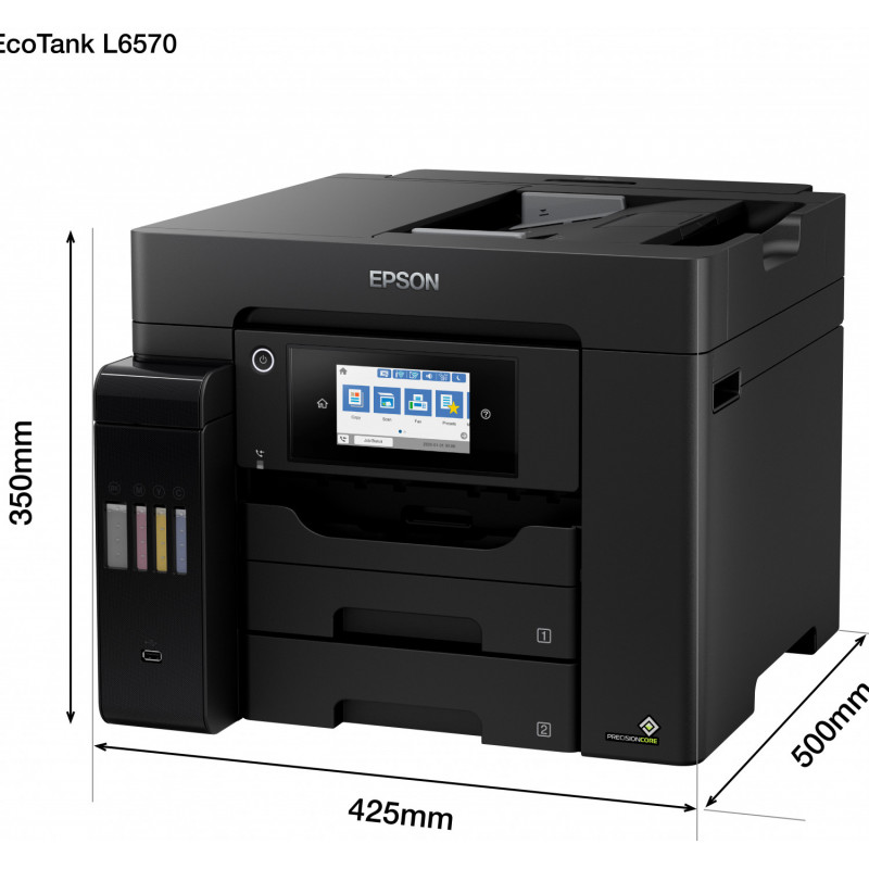 Imprimante Epson Tunisie  EcoTank L6270 Multifonction WiFi