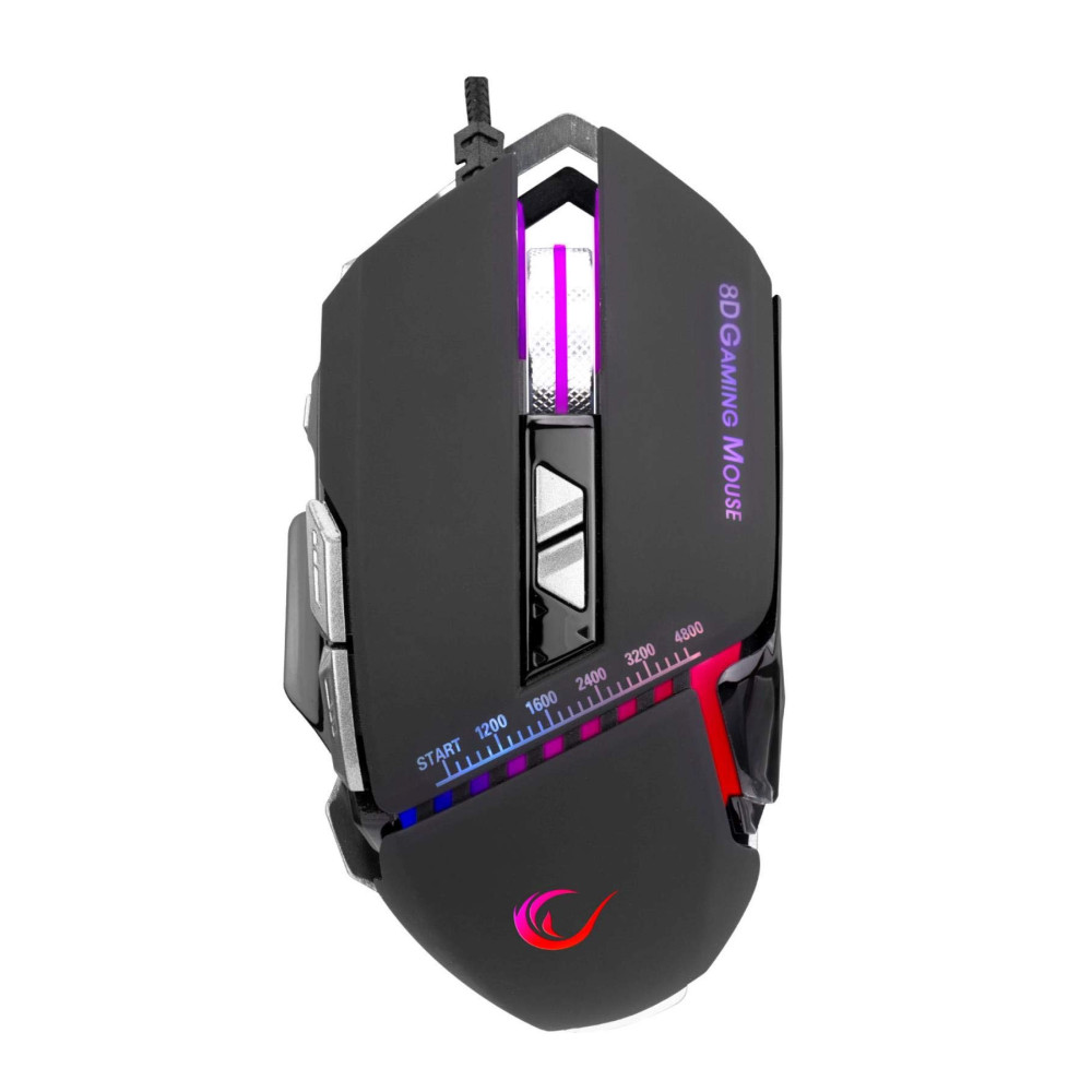 Souris Gaming USB RGB Rampage HEADY RM-607 RGB / 4800 dpi