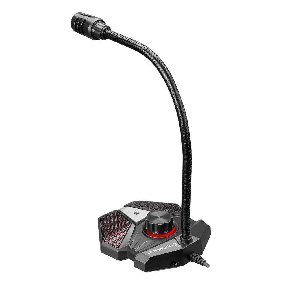 Microphone Gamer Rampage RMX-M8 TORNADO / PC / PS4 / XBOX / Mobile