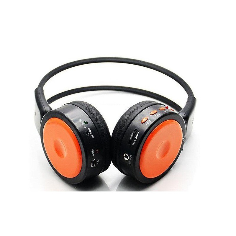 Casque Sans Fil / Lecteur MP3 / Rose