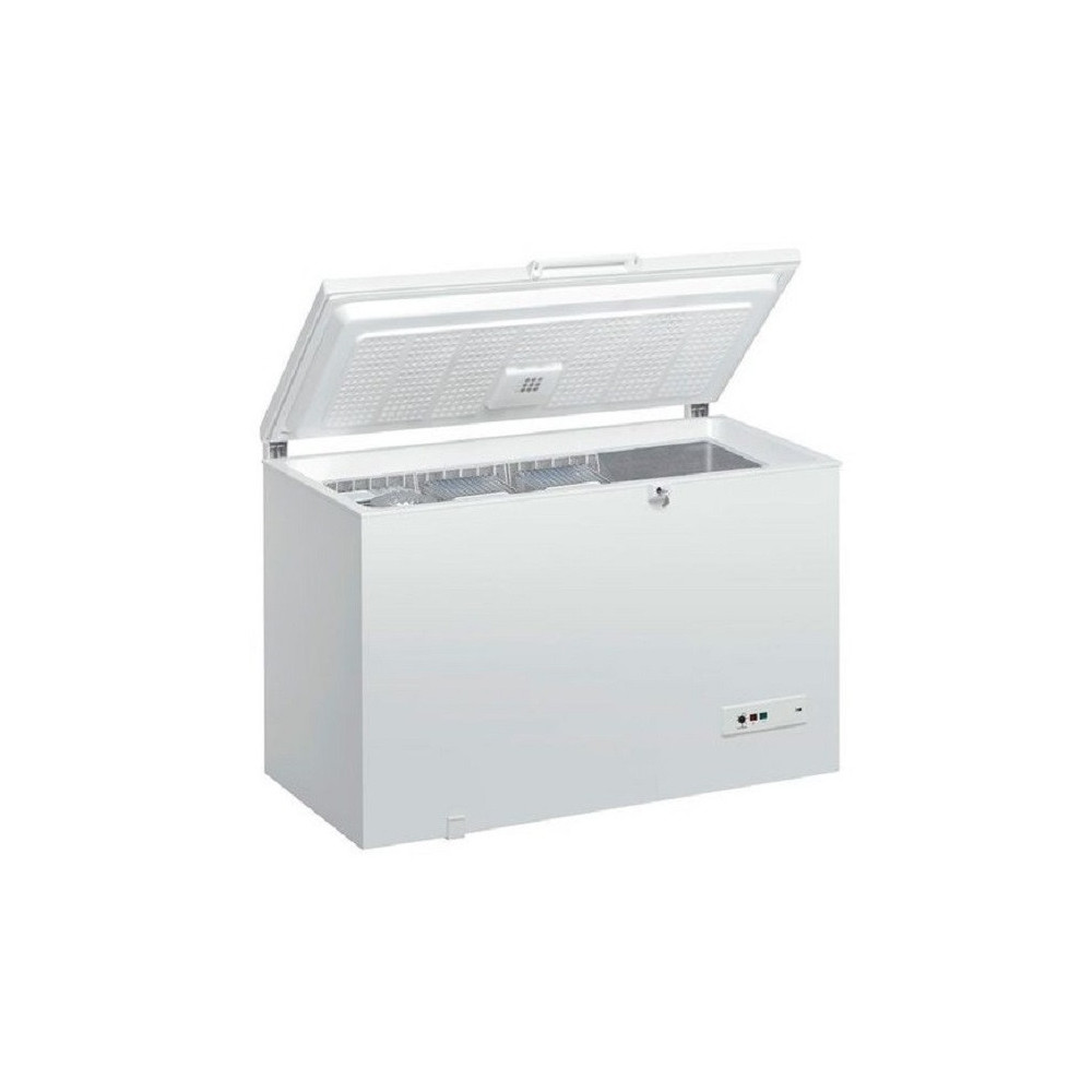 Congélateur Coffre Ignis Autonome CO470EG / 454L / Blanc + LOT DE 3 PIECES FRIGOVERRE GRATUITES