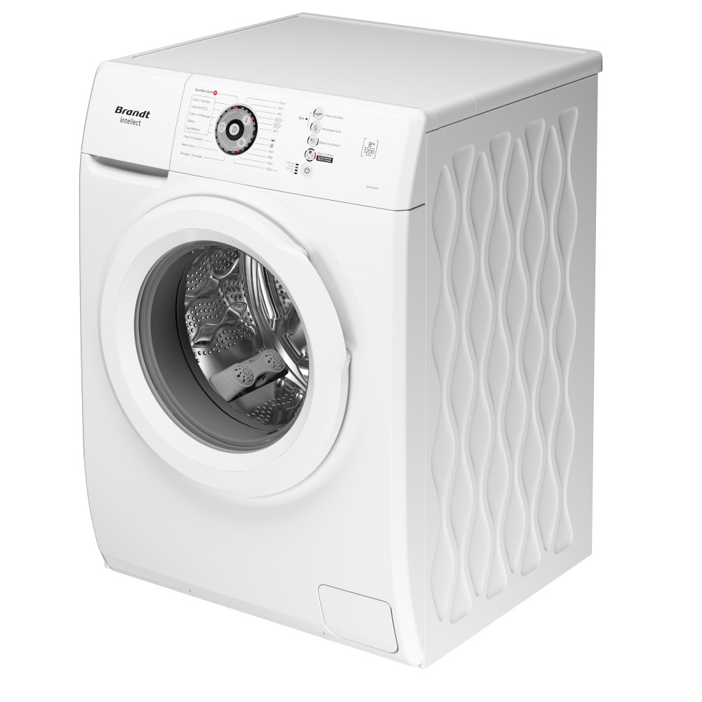 Machine À Laver Automatique Brandt BAL82WW / 8Kg / Blanc + 130DT BON DE RÉDUCTION