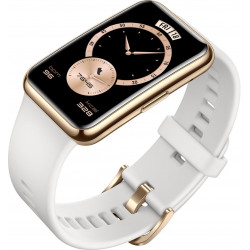 Montre Connectée Huawei Watch Fit ELEGANT blanc givré