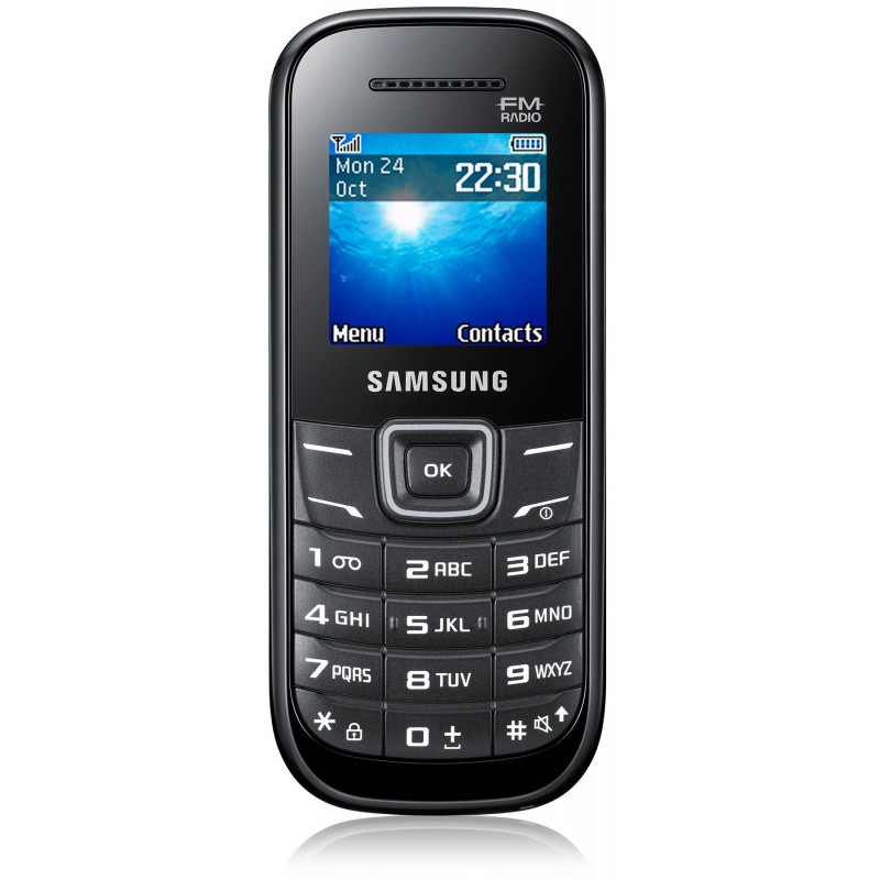 Téléphone Portable Samsung E1205T Noir