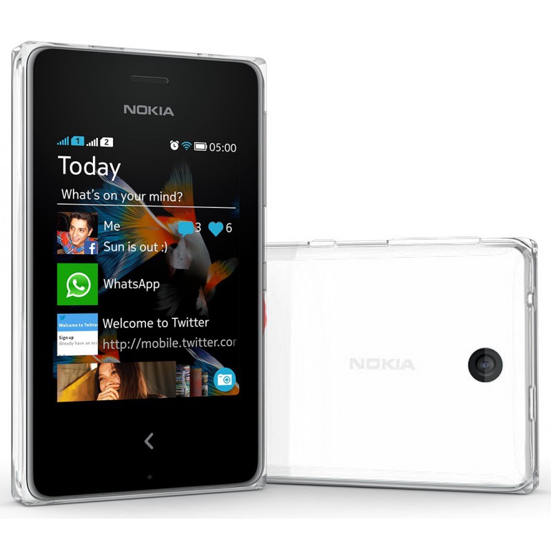 Téléphone Portable Nokia Asha 500 / Double SIM / Noir